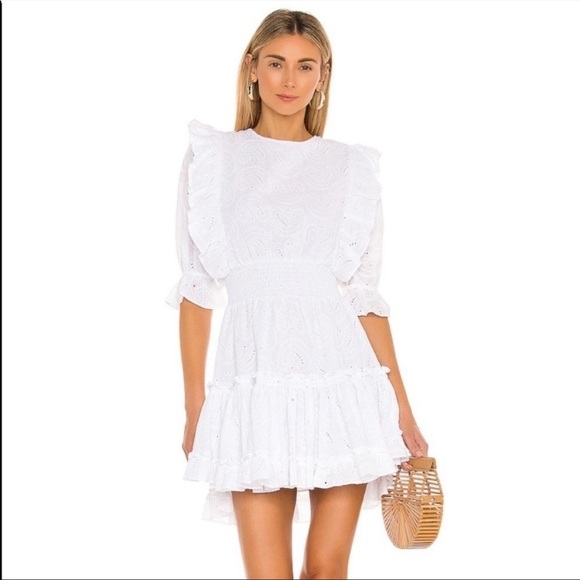 NWT Misa Los Angeles Doutzen dress in white - Picture 2 of 10